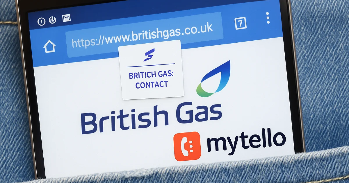 Call British Gas Customer Support from Overseas