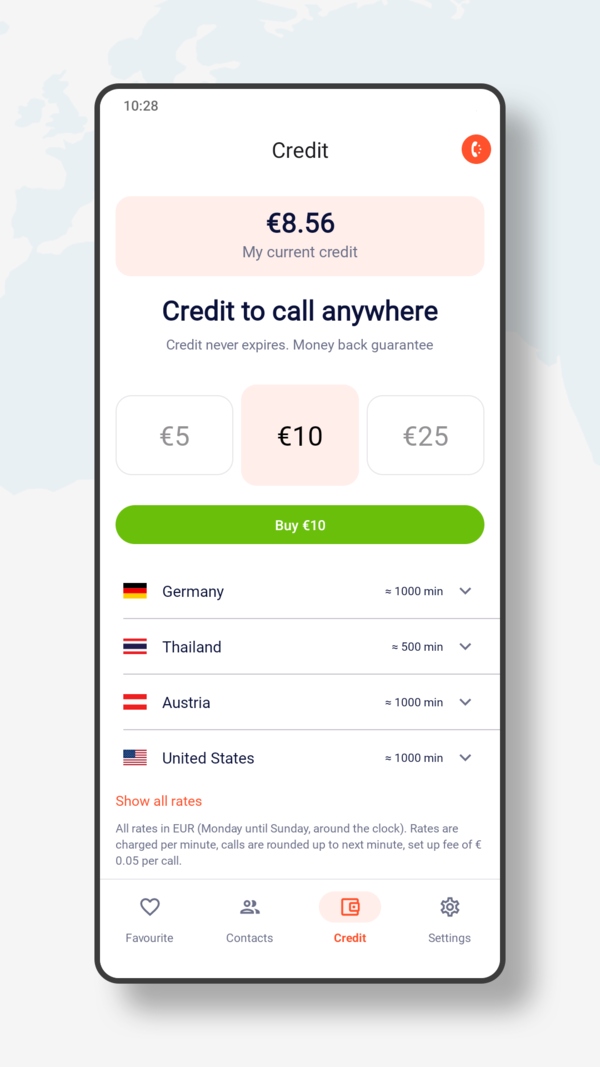 Cheap calls to the USA from Israel - Free trial call!